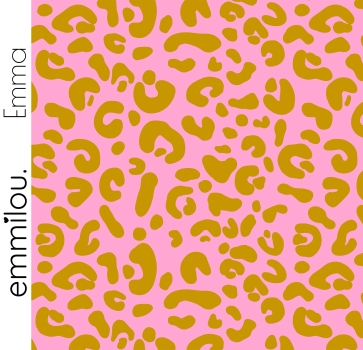 VORBESTELLUNG! Bio-Eigenproduktion "Emma" rosa/ocker Jersey
